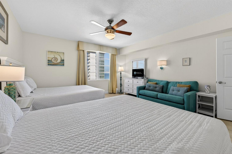 Bedroom 2, Ocean Walk Resort by ResortShare, Volusia