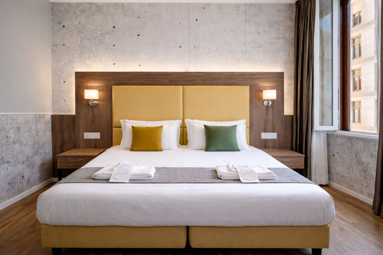 Bedroom 3, Bramble Luxury Suites, Rome