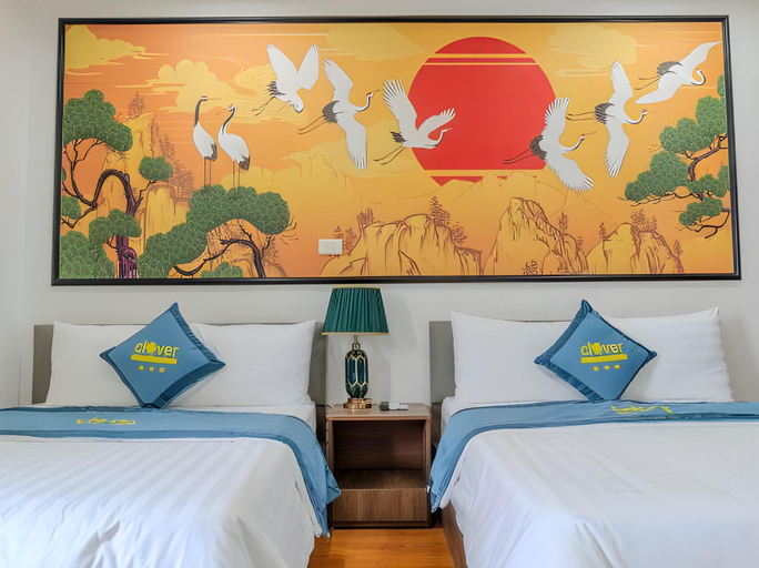 Bedroom 2, Clover Hanoi Hotel - City Center, Đống Đa
