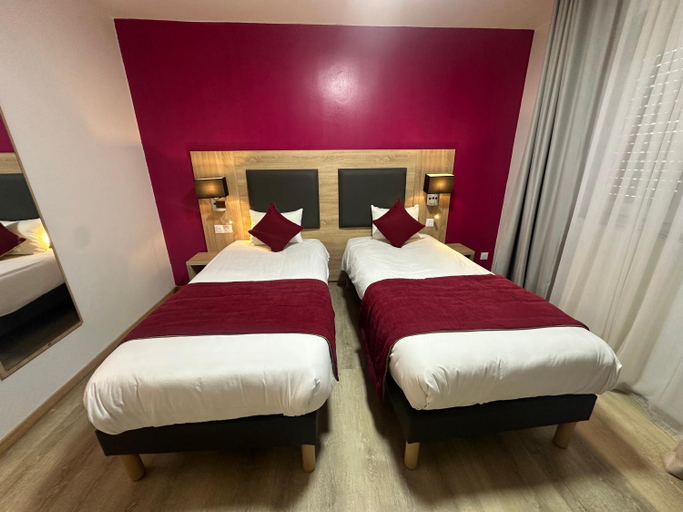 Bedroom 2, Hotel NOROTEL, Bas-Rhin