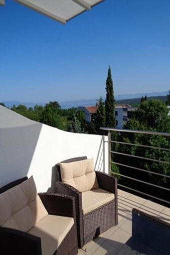 Balcony/terrace 3, Apartments Vlado, Njivice