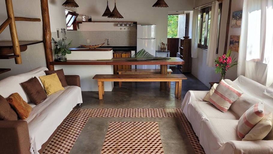 Living area 2, Casa Aruna Principal-Peninsula Marau, Maraú