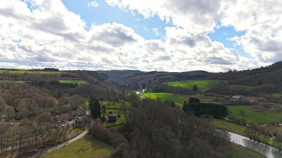 View from property 2, Cozy Chalet for 6 People, Luxembourg