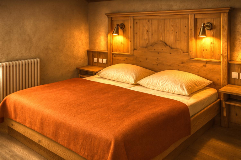 Bedroom 3, Alpska Perla Apartments, Cerkno