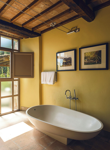 Bathroom 4, Castello di Casole, A Belmond Hotel, Tuscany, Siena