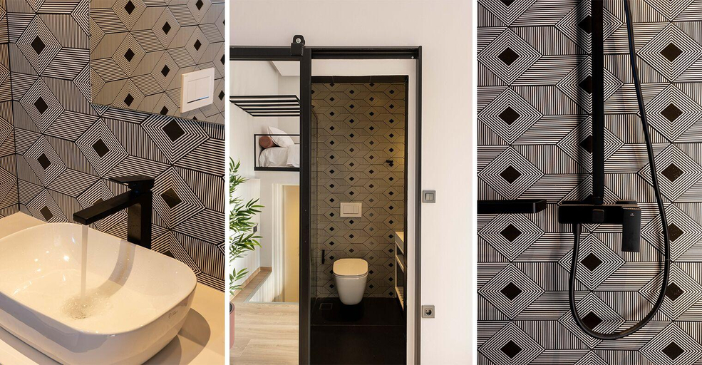 Bathroom 5, Citrus Daliani Rooms, Crete