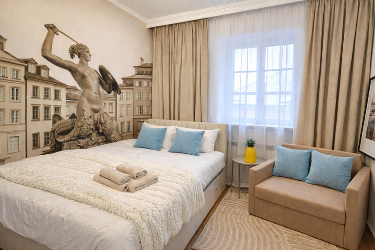 Bedroom 2, Perfect room Piwna Old Town, Warsaw
