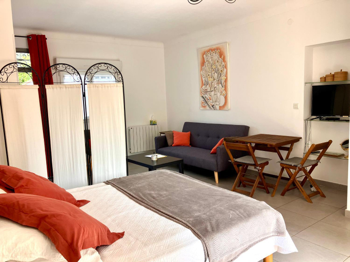 Bedroom 3, Studio Mas Pierre, Pyrénées-Orientales