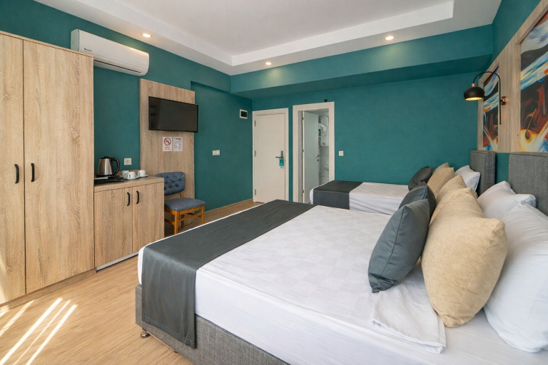 Bedroom 3, Deniz Boutique Hotel, Antalya