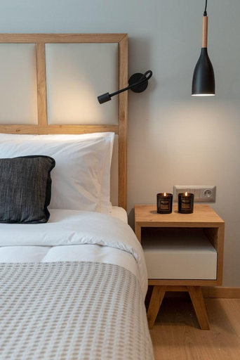 Bedroom 1, Grand Port Suites, Central Macedonia