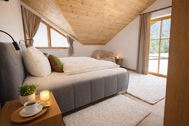 Bedroom 3, Alpen Luxury Lodge, MARIAZELL, Bruck-Mürzzuschlag