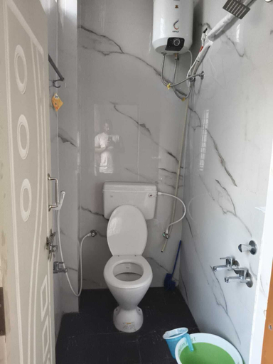 Bathroom, sky mountains guest house, Visakhapatnam