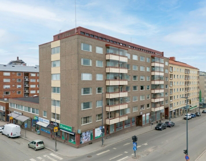 Exterior & Views, 1BR Apt and Balcony next to Railway Station, Pirkanmaa