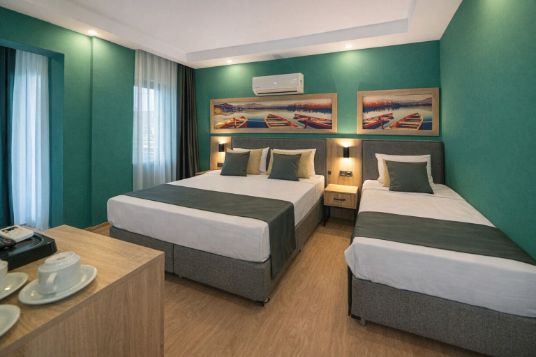 Bedroom 4, Deniz Boutique Hotel, Antalya