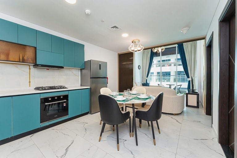 Interior 4, PVH - Opalz by Danube 1BR with Jacuzzi, Dubai