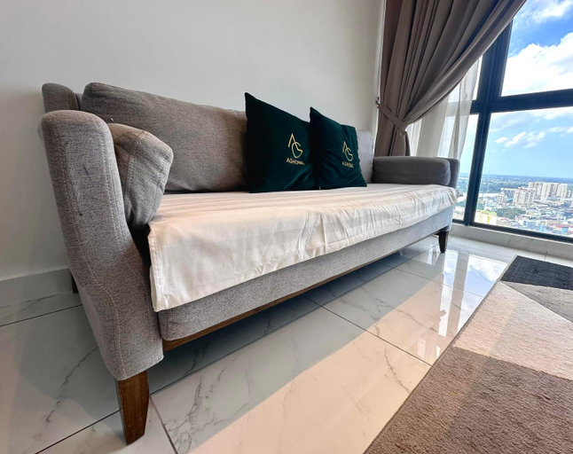 Bedroom 3, Troika Residensi Kota Bharu Modern Design by AGHome, One bedroom, Kota Bharu