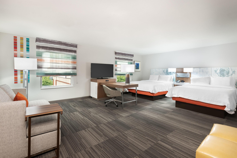 Bedroom 3, Hampton Inn & Suites Atlanta Buckhead Place, Atlanta