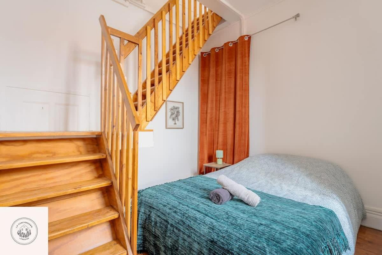 Bedroom 2, Cosy flat, Duplex, proche centre ville, Pas-de-Calais