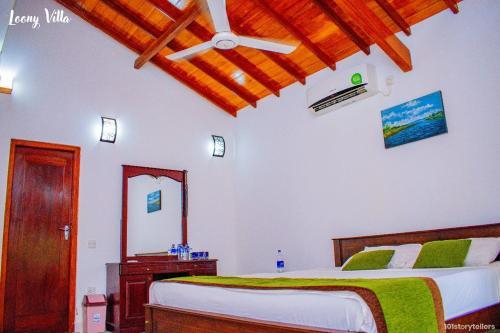 Bedroom, Loony Villa, Negombo