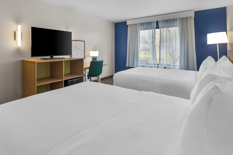 Bedroom 3, Spark by Hilton Salt Lake City Central, Salt Lake