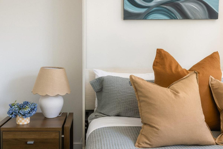 Bedroom 3, The Palm Beach Treehouse, Auckland