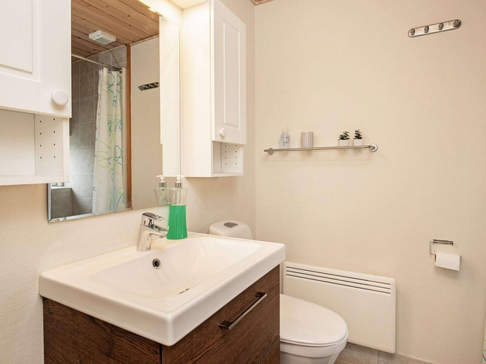 Bathroom, 4 Person Holiday Home in Aeroskobing, Ærø