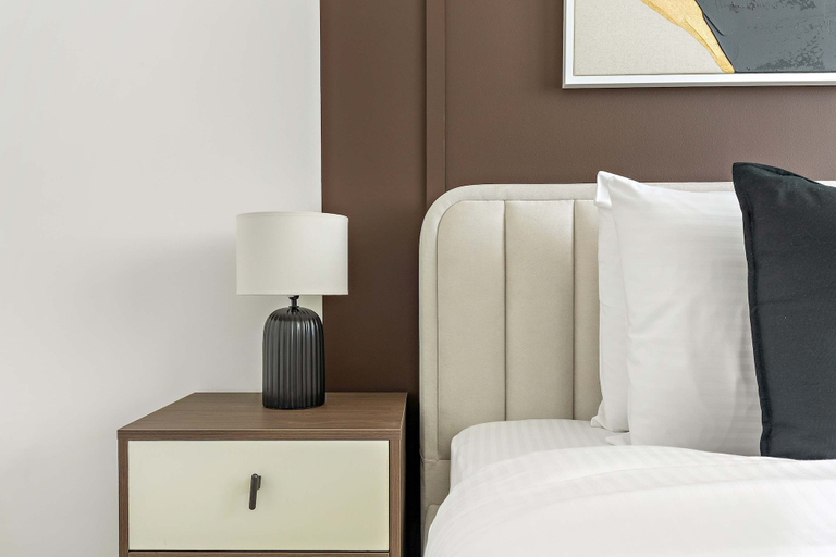 Room 2, Silkhaus Spacious 2bdr Stay in Julphar Tower, Abu Dhabi City