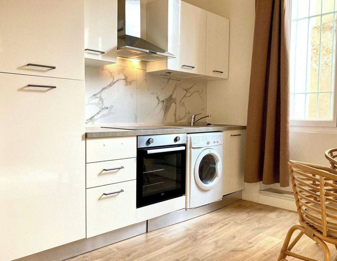 Private kitchen 2, Appartement Moderne - 1br-4p- Cannes, Alpes-Maritimes