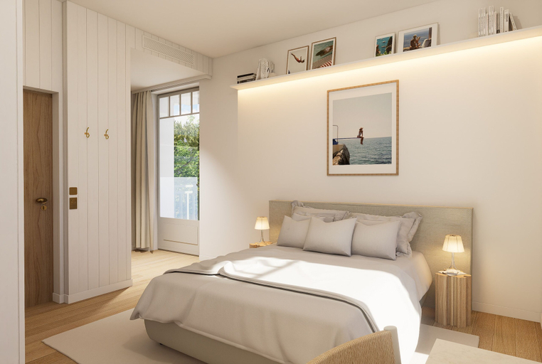 Bedroom 4, Hôtel de la Plage – En cours de classement 4 étoiles, Charente-Maritime
