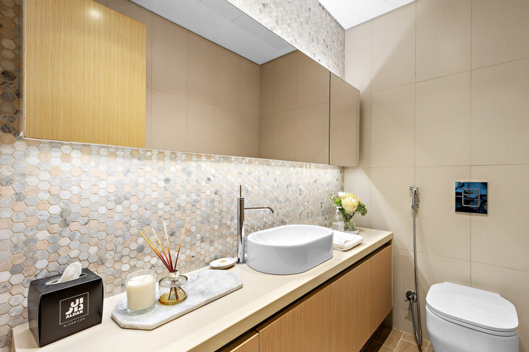 Room 4, Silkhaus Mayan Lux 1BR Yas Island Beach Access, Yas Island
