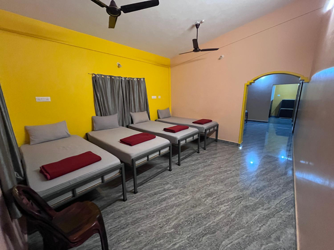 Bedroom 2, HostelVk Gokarna , Uttara Kannada