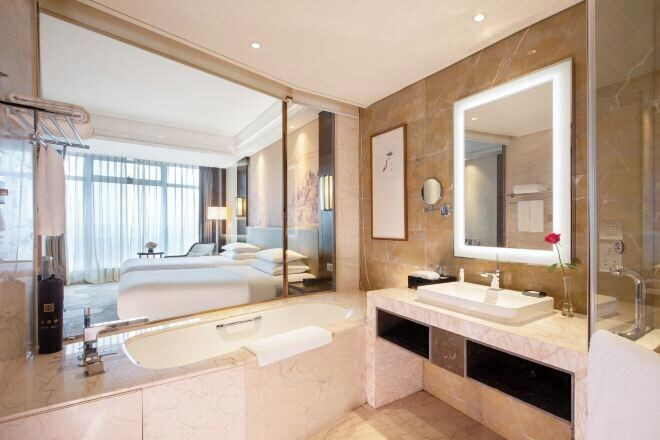 Bathroom 3, Grand New Century Hotel Fuyang, Hangzhou