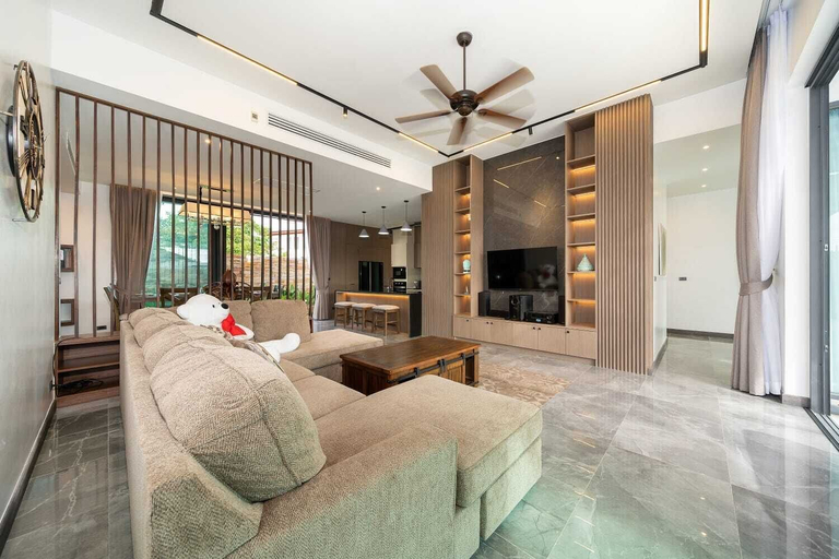 Living area 4, Baan Don 3 BR Pool Villa near Layan, Phuket Island
