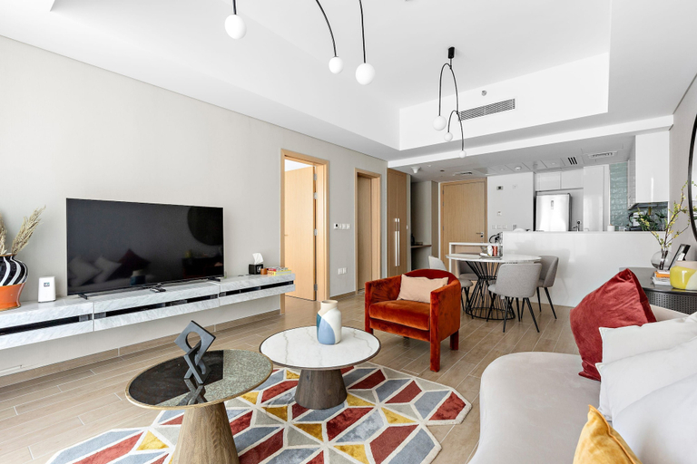 Room 5, Silkhaus Mayan Lux 1BR Yas Island Beach Access, Yas Island