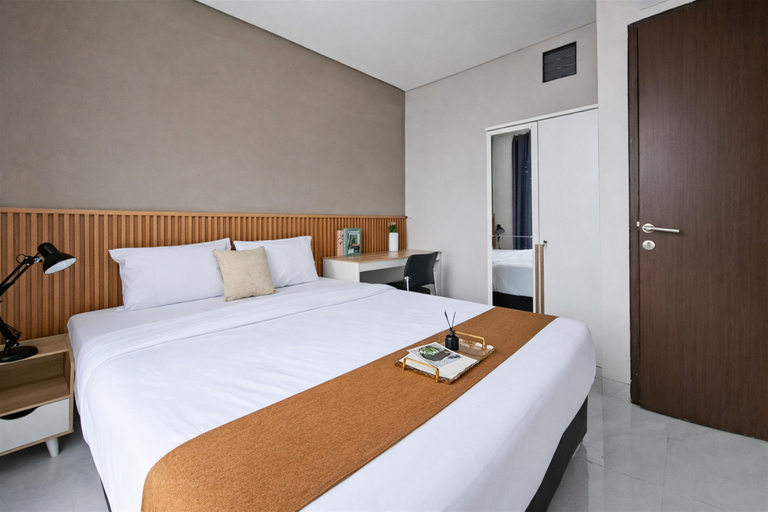 Bedroom 4, Convenient and Roomy 2BR at Apartment Transpark Bintaro By Travelio, South Tangerang