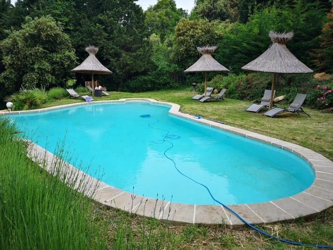 Pool 4, Mas Provençal à flanc de colline, Vaucluse