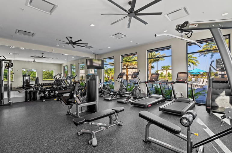 Fitness facility, 5BR Home for 16 w/ Pool & Game Room, Orange