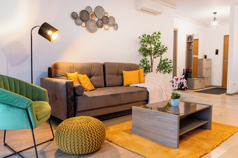 Living area 4, Central Monarh Tower Accomodation, Timisoara