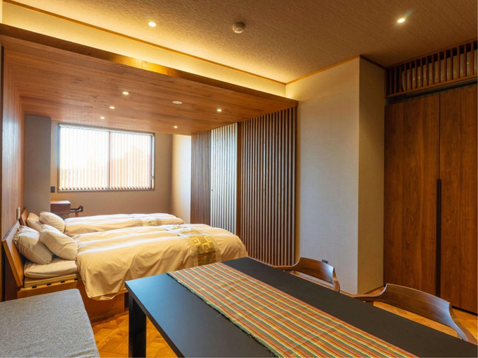 Bedroom 2, Ryokan Futabaso, Lake Biwa