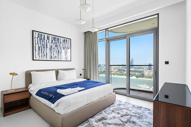 Room 3, Silkhaus Elite 2bdr Marina Vista Sea View, Dubai