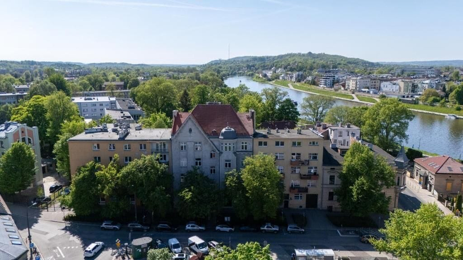 Aerial view, Malila Apartments Rynek Dębnicki 8, Kraków City