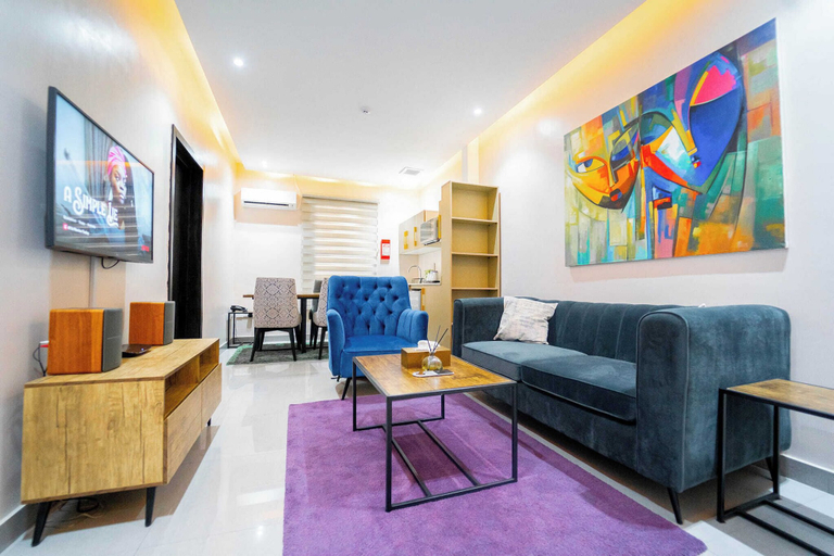 Living area 3, EasyAsHome Apartment, Alimosho