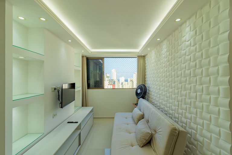 Living area 3, Golden Style #1803 Near the Beach By Carpediem, Recife