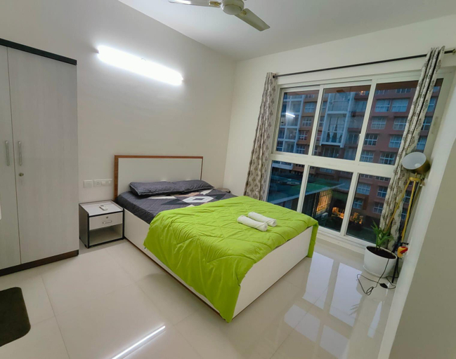 Bedroom 3, 2 BHK Pool view Apartment, South Goa
