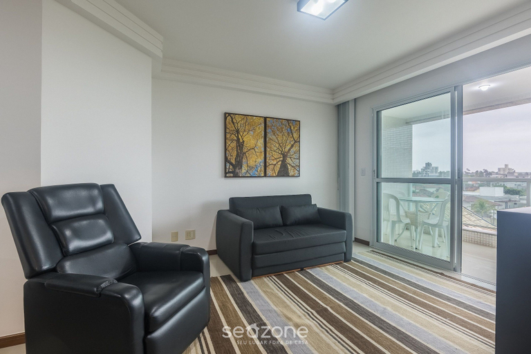 Living area 4, 2-bedroom Apt 160m From the Beach Ewh0404, Guarapari