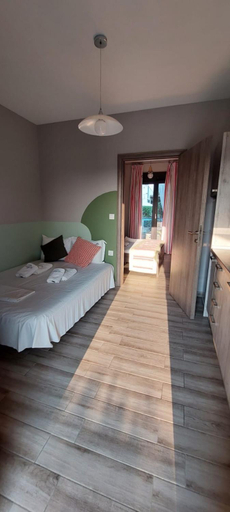 Bedroom, Paramithi Luxury Apartments, Central Macedonia