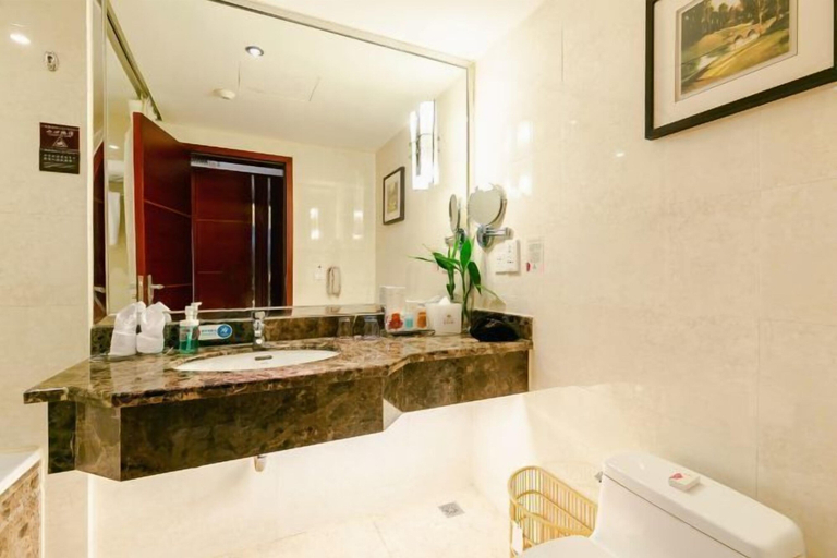 Bathroom 4, Qingshen Hotel, Meishan