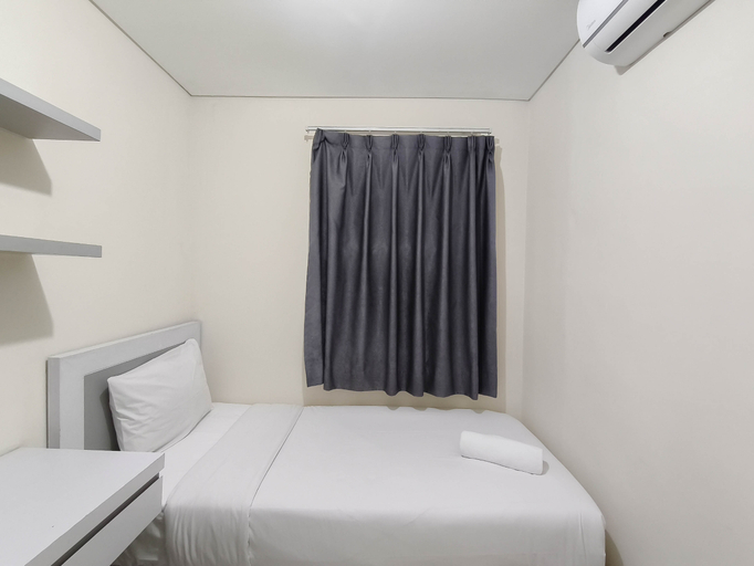 Bedroom 2, Bright and Simple 2BR Apartment at Parahyangan Residence By Travelio, Bandung