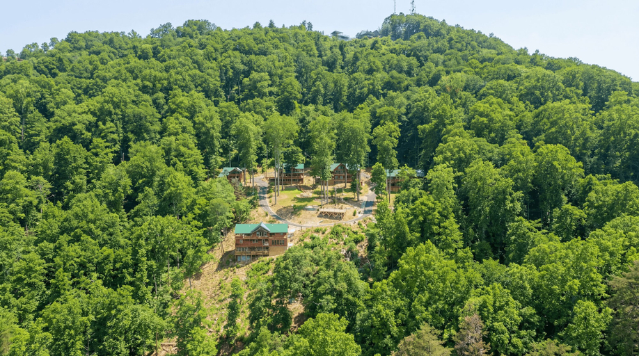 Aerial view 5, Majestic Horizon by Ghosal Lodging, Sevier