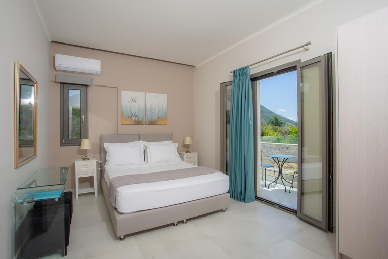 Bedroom 2, Apollonian Luxury Apartments, Ionian Islands